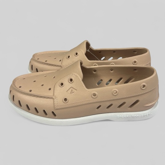 Sperry Women’s Authentic Original Float Boat Shoe Taupe Size 10 Brand New - Picture 2 of 8